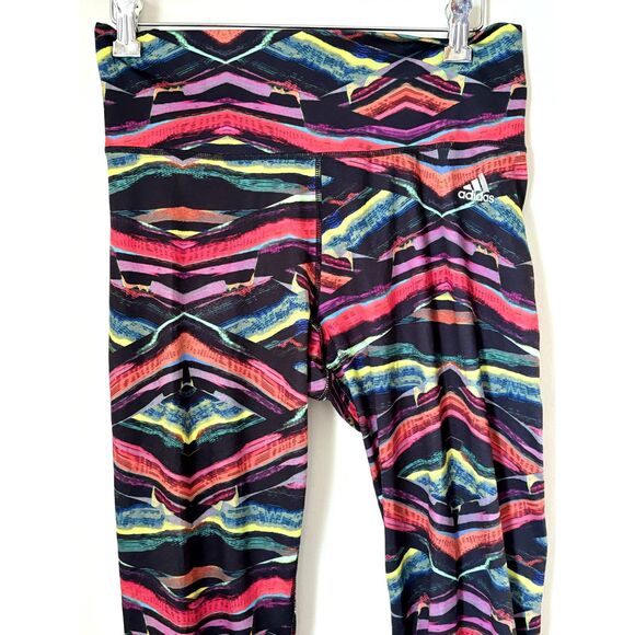 Adidas Psychedelic Training Leggings fits Small - Medium h35 - Picture 9 of 13